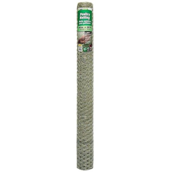 Midwest Airlines Midwest Air 308431B 48 in. x 50 ft. 1 in. Mesh Galvanized Poultry Net 308431B